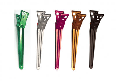 YS Park Medium Clips  Assorted Colors 10-pack